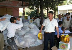 Gülyalı SYDV'den Ramazan yardımları