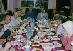 Meclis üyeleri iftarda buluştu