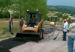 Asfaltlarda bakım çalışmaları