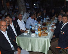 İftarda birayara geldiler