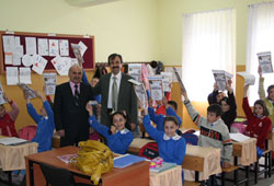 Kutlukent'te yaprak test kampanyası