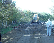 Köy yolları asfaltlanıyor