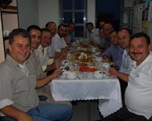 DENGE Gazetesinde iftar yemeği