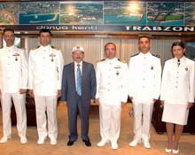 Harp Okulu Gemileri Trabzon'da