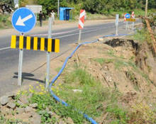 Sel gitti, hatırası kaldı