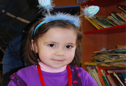 Şekerler kütüphanede