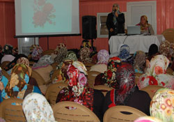 Canik'te kadınlara özel program