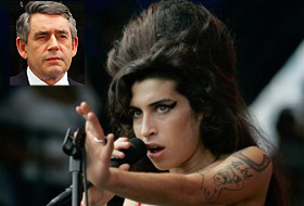 İngiltere başbakanı, Amy Winehouse hayranı