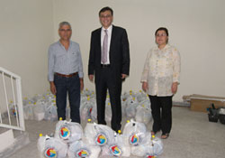 800 aileye gıda yardımı