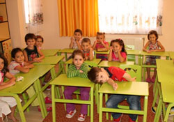 Miniklerin ilk gün heyecanı