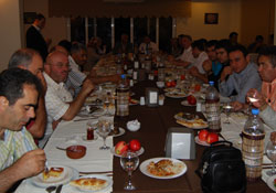 SAMMEY çalışanları iftarda bir araya geldi