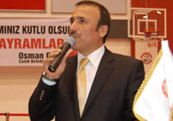 Canik'te Bayramlaşma sevinci