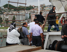 Bandırma Vapuruna yoğun ilgi