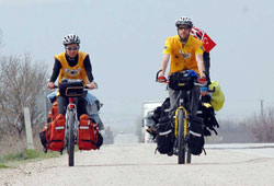 Sidney yolcusu çift