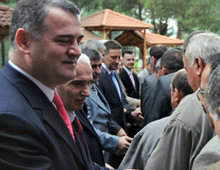 İl Özel İdarede bayramlaşma