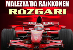 Malezya'da zaferin ismi Raikkonen