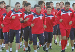 Tek antrenman yaptılar