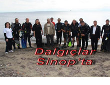 Dalgıçlar Sinopta