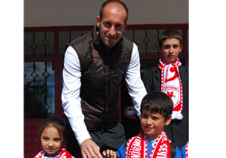 Miniklerle buluştular