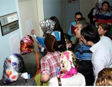 Öğretmen adayları başvuru yaptı