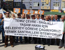 Çevreciler söz aldı