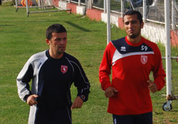 Burhan düz koşu yaptı