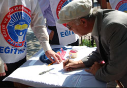 İmza kampanyası başlattılar