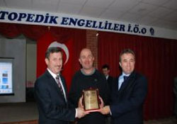 Yamaç Paraşütü ödül töreni