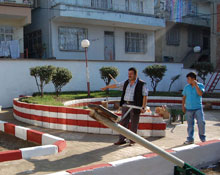 Canik'te park ve bahçeler elden geçiyor