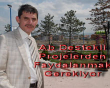 AB desteğinden yararlanılmalı