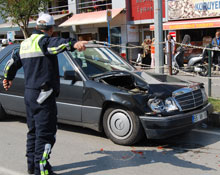 Dikkatsizlik kazaya neden oldu