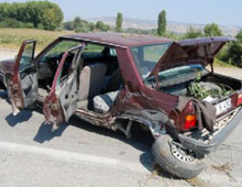 Suluovada trafik kazası