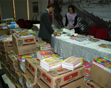 Çarşamba TSO'dan kırtasiye yardımı