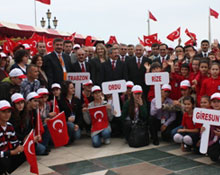 Cumhuriyet Gezileri Samsun'dan başladı