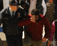 Tuğlalı darpçılar yakalandı