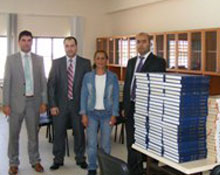 Cezaevine kitap bağışı