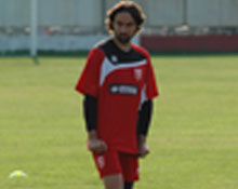 Adana maçında sahada