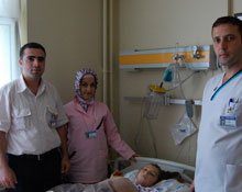 Büyük Anadolu Hastanesinde hayata yeniden başladı