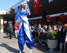 Hürriyet treni Samsunlularla buluştu