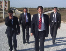 Kavak OSBnin asfalt yolu tamam