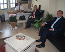 Yeni yönetim gazetemizi ziyaret etti