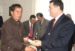 Özel İdare çalışanlarına sertifika