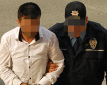 Şüpheli araçtan silah ve fişek çıktı