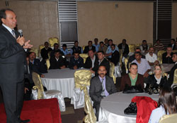 Belediye personeline domuz gribi anlatıldı