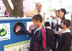 Geri kazanım projesi hayata geçirildi