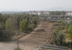 Yeşilırmak sahil yolları ile donatılıyor