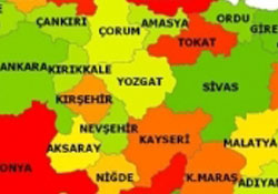 69 ilde kırmızı alarm