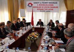 Sanayi ve Ticaret istişare toplantısı