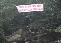 Rizeliler derelerine sahip çıkıyor