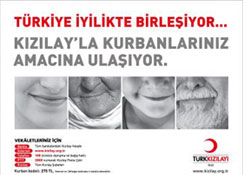 Kızılay'da kampanya hazırlığı